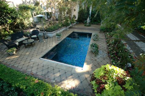 Downtown Charleston Garden Pool Aqua Blue Pools