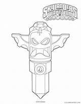 Coloring4free Coloring Pages Skylanders Trap Team Spotlight Wildfire Cut Short sketch template
