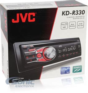 jvc kd  single din car stereo  aux input sonic electronix
