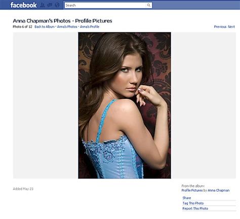 Anna Chapman Accused Russian Spy Posts Photos Online