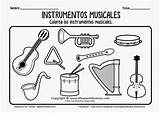 Instrumentos Musicales Imprimir Imágenes Lamina sketch template