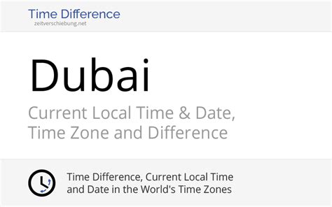 current local time  dubai united arab emirates date time zone time difference time change