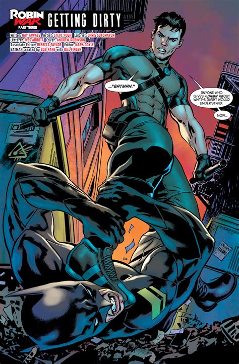 Batman Jim Gordon Vs Dick Grayson Comicnewbies