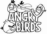 Coloring Pages Cartoon Sheets Angry Birds Colouring Color Characters Printables Print Printable Bird Kids Book sketch template