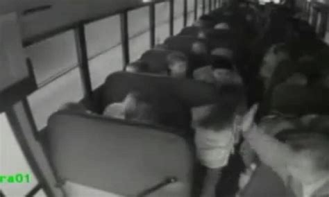 School Bus Driver Slams Girl 6 Who Wont Sit Still On The Floor