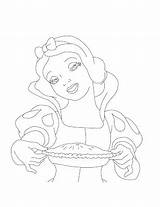 Coloring Pages Princess Disney Snow Template Anarchy Sons Girls sketch template