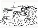 Trecker Traktor Ausmalbild Letzte sketch template