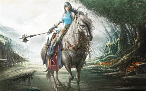 fantasy girl warrior wallpaper wallpapersafari
