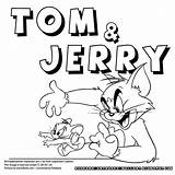 Jerry Tom Coloring Logo Pages Printable Kids Color Spike Easy Artworks Popular Logodix Coloringhome sketch template