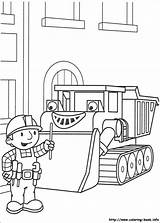 Coloring Bob Builder Pages Cartoon Color Kids Printable Character Sheets Print Book Info Visit Colouring sketch template