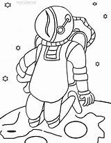 Astronaut Coloring Pages Printable Cool2bkids Kids Print Space Getcolorings sketch template