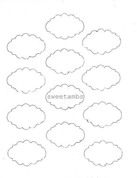 cookie printable templates images  pinterest decorated