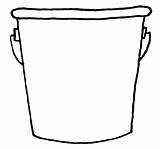 Bucket Clipart Clip Template Drawing Pail Printable Cliparts Metal Coloring Library Beach Just4funcrafts Colouring Pic Shovel Pages Mania Truck Filler sketch template