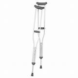 Crutches Zoom sketch template
