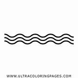 Colorir Ondas Ultracoloringpages sketch template