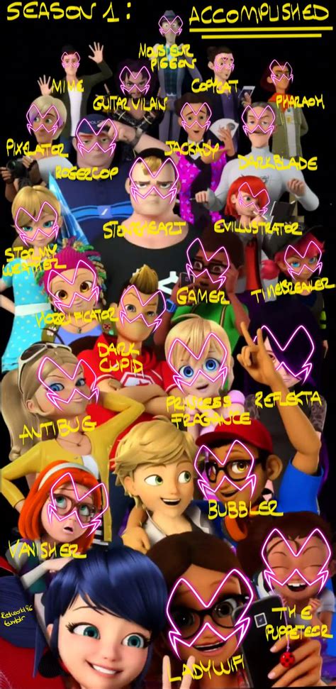 86 Best Images About Miraculous Ladybug Characters On