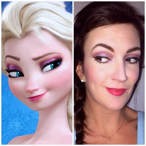 Makeup Inspired By Disney S Frozen Jennysue Makeup