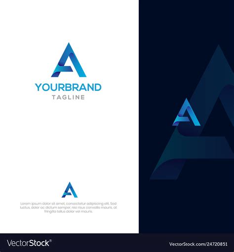 modern  logo template royalty  vector image