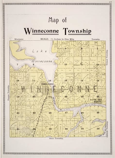 state map  plat book  winnebago county wisconsin