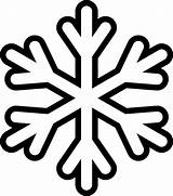 Snowflake sketch template