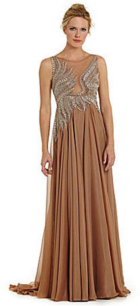 Terani Couture Beaded Bodice Chiffon Gown 2250336 Weddbook