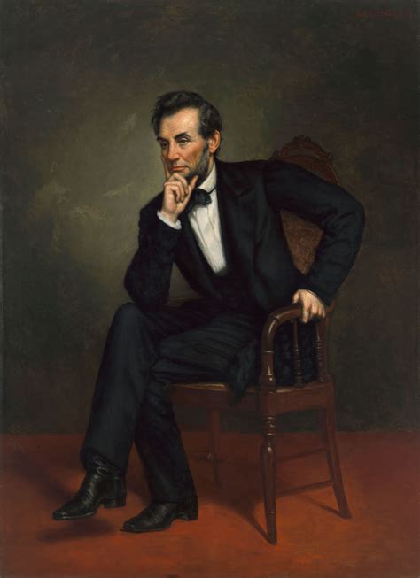 abraham lincoln  p  healy americas presidents national