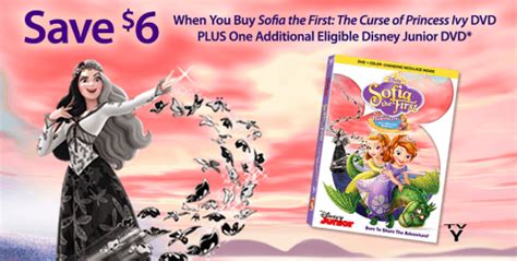 disney movie rewards canada coupons save 6 when you buy sofia the first dvd with one disney