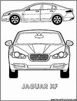 Jaguar Coloring Xf Pages Fun sketch template