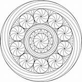 Mandalas Mandala Herbst Ausdrucken Peppermint Sheets sketch template