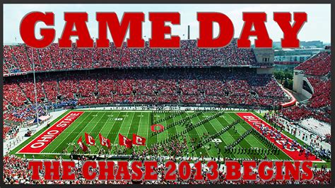 game day  chase  begins    ohio state football