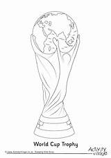 Cup Trophy Colouring Pages Soccer Coloring Fifa Football Mundo Messi Sports Draw Compassion Tattoo Activityvillage Copa Kids Colour Cups Drawings sketch template