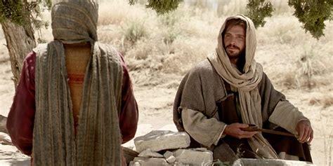 Jesus Teaches A Samaritan Woman