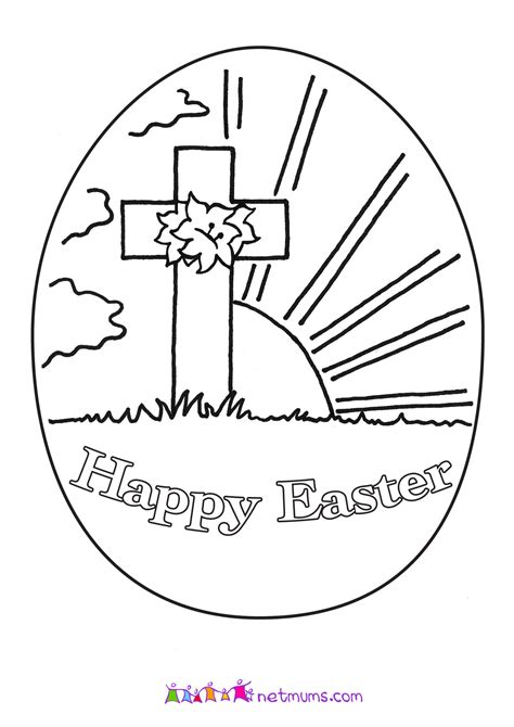 printable religious easter coloring pages  getdrawings