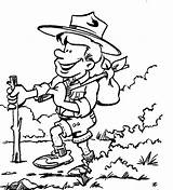 Scouts Boy Adventure Coloring Pages sketch template