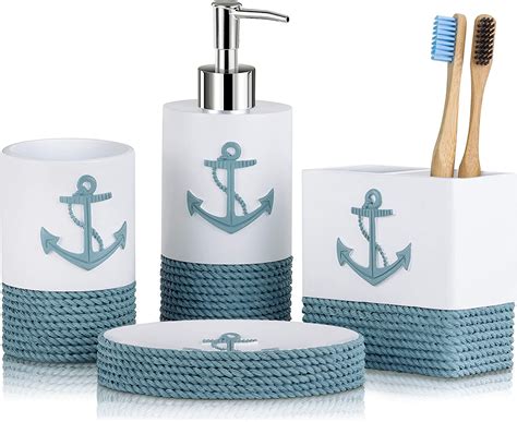 coastal nautical bathroom accessories  nautical decor store