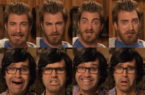 Rhett And Link S Emotional Faces Good Mythical Morning Rhett And