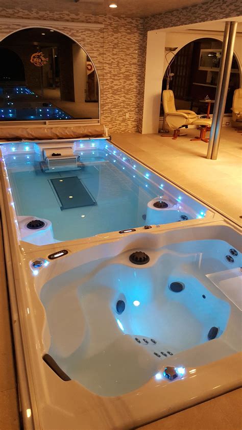 endless pools  dual temperature swim spa dream rooms luxury