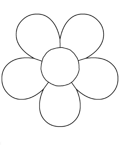 crafts apeeling petals craft coloring pages png  file