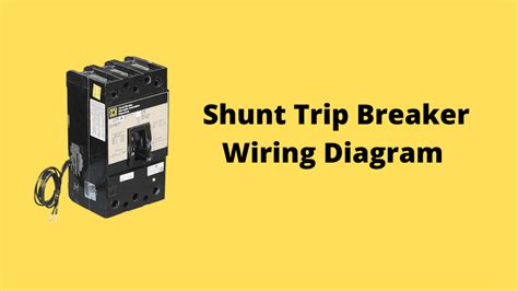 wire   shunt trip breaker wiring secure