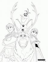 Coloring Frozen Pages Pdf Line Clipart Popular Library sketch template