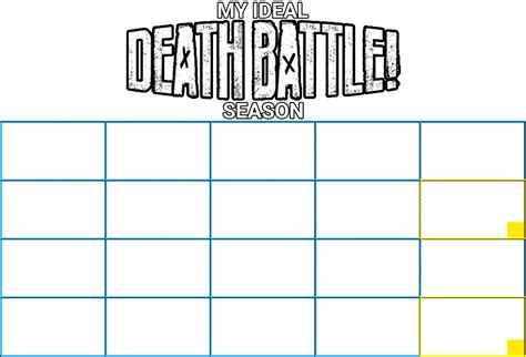 template  fan  death battle season fandom
