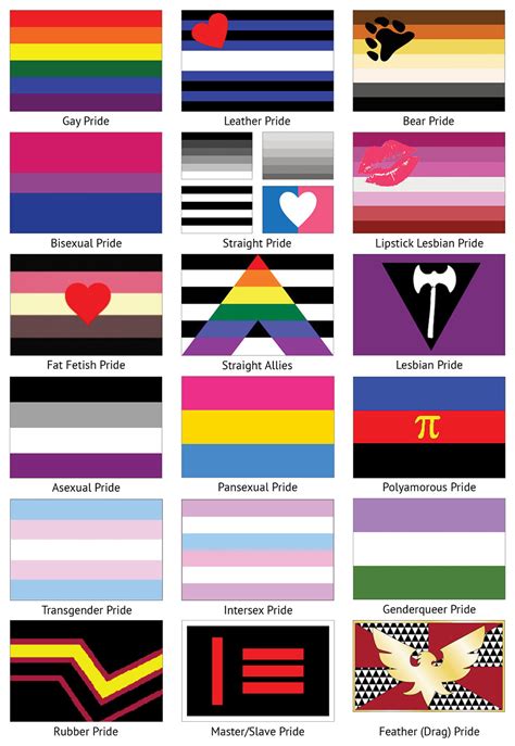 a field guide to pride flags