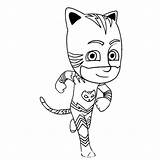 Owlette Pj Catboy sketch template