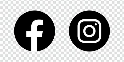 facebook instagram logo vector art icons  graphics