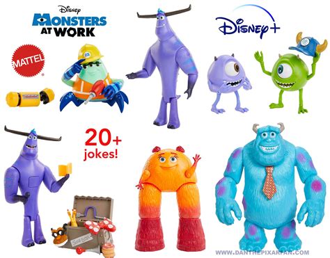 pixar fan disney monsters  work toys books revealedsneak peek
