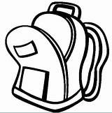 Backpack Coloring Clipart Clip Pages Color Mochila Clipartix Para Colorear School Open Bag Backpacks Dibujo Cartoon Getcolorings Library Related sketch template