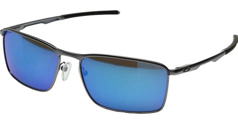 Oakley Conductor 6 Lead Sapphire Iridium Sport Sunglasses In Blue For