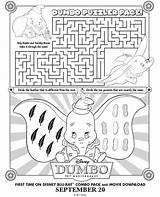 Disney Coloring Activities Games Printables Dumbo Printable Activity Sheets Pages Choose Board Kids sketch template