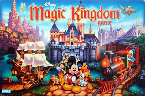 disney magic kingdom game board game boardgamegeek