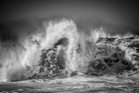 Pacific Ocean Crashing Waves Big Sur Coastal Photography Clint